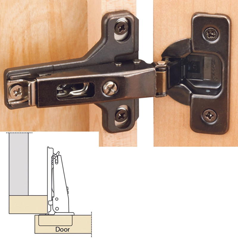 105° Silentia Soft Close Hinge - Pair - Overlay:1/2" - Style:Face Frame